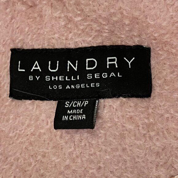 Laundry by Shelli Segal Womens Coat S Pink Classic Stylish Romantic Girly Blush - Picture 8 of 9
